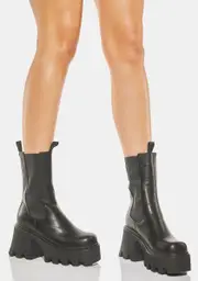 [Lamoda] Wipe Out Platform Boots