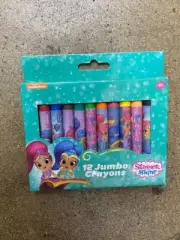 12 Shimmer and Shine crayons