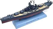 1:1000 Alloy WWII USS South Dakota BB-57 Battleship Model Die-cast Nautical Warship Collectibles for Home Decoration