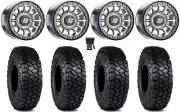 Sedona Sano Bdlk 15x6 Wheels Ct 30" Intersect Tires Polaris RZR Turbo S / RS1