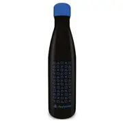 Playstation Symbol Pattern Metal Drink Bottle