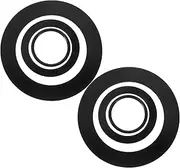 NOLITOY Rubber Washers 6pcs Flat Washer Assortment Kit Replacement for Washing Machine Water Filter Tap DIY Plumbing