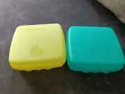 Tupperware Sandwich Keeper Set Carry Sandwich In School Office N Park