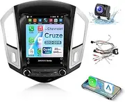 2G+64G for Chevrolet Cruze 2012-2015 Android Car Stereo with Wireless Carplay Android Auto, 9.7" Touch Screen Bluetooth Car Radio Support GPS Navigation WiFi HiFi Audio FM SWC USB + HD Backup Camera