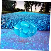 WenErJie Glow in The Dark Rocks, 200PCS Fairy Garden Decorations Stones,