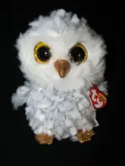 TY Beanie Boos 6" OWLETTE the Owl Plush Stuffed Animal Toy NEW w/Ty Heart Tags