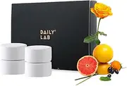Daily Lab Natural Car Air Freshener Refills, 6 Months Use Time Long Lasting Car Air Fresheners, Refillable Car Fragrance, Car Odor Eliminator