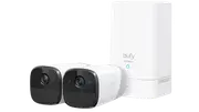 eufy Security eufyCam 2 Pro 2K 2-Pack Camera Kit with HomeBase 2