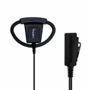 Impact M7-P1W-D1 Lapel Mic with D-Ring Earpiece, 6-Pin Quick Disconnect