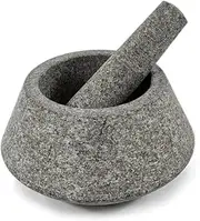 GABEL & TELLER Granite Mortar and Pestle