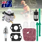 For STIHL FS38 FS45 FS55 Trimmer Brushcutter Carburetor Carb Fuel Air Filter Kit