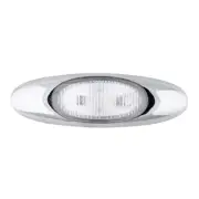 Grote 47982 Micro Nova Led Clearance Marker Lights, Red, With Clear Lens &