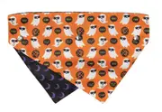 Boogie Nights Medium/Large Halloween Bandana for Dogs by FuzzYard (23x14.5cm)