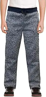 [Southpole] Boys' Open Bottom Marled Fleece Sweatpants, Marled