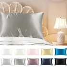 22 Momme Silk Pillowcases Covers Smooth Silk Pillow Case, King 20x36 Inch