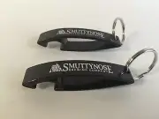 Smuttynose Brewing Bottle Opener & Key Ring Aluminum - Set of 2 - NEW & F/Shipn.