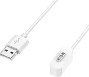 Charging Cable intended for Xplora X5 Play, X5,X4 Charger,USB Cable Portable Cord Magnetic Replacement Cable intended for Xplora X5 Play Charger Cable Smartwatch Accessories (White)