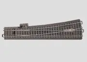 HO Scale Track - 24711 - Märklin C Track - Left Hand Wide Radius Turnout
