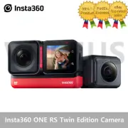 Insta360 ONE RS Twin Edition Action Camera 4K 60fps Action & 5.7K 360 Camera