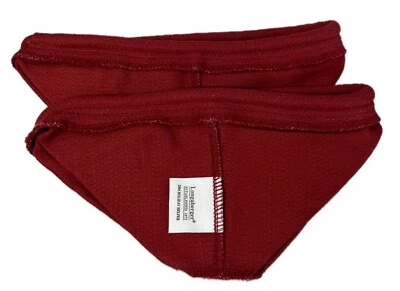 Longaberger Paprika 2004 Holiday Helper Basket Liners Set of 2