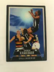 AFL Champions 2012 The Screamers 3-D Card SC3 Andrew Krakouer Collingwood