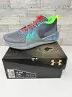 Under Armour UA Embiid 1 GM PT Gamer Night Gray Basketball Shoes, Size 10.5