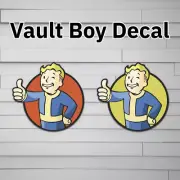 Vault Boy Vinyl Decal (Sticker, Car laptop window tumbler water bottle) video ga