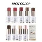 Women Contour Cream Blush Stick for Cheek Lips Highlighter Stick Make-up 1pcs