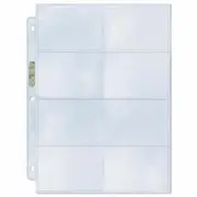 100 x Ultra PRO Platinum 8 Pocket Binder Album Pages Sleeve Phone Card 69 x 98mm