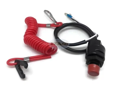 Boat Motor Engine Kill Stop Switch Assy 6L2-82575-00 For Yamaha Outboard 20-25HP