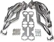 daili store Exhaust Headers Compatible With Chevrolet Compatible With GMC 5,0, 5,7 1988-97 Stainless Steel Car Exhaust Modification System