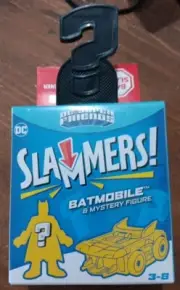 Imaginext DC Super Friends Slammers Batmobile & Mystery Figure Set, Brand New!!