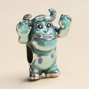 NEW AUTHENTIC PANDORA CHARM DISNEY PIXAR SULLY 792031C01 W SUEDE POUCH
