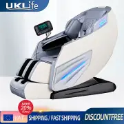 3 Year Warranty UKLife Home 4D Full Body Airbag Heat Zero Gravity Massage Chair