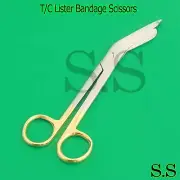 T/C Lister Bandage Scissors 7.25" Surgical Dental New