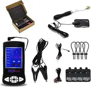 JXDZBMGS BDSM Penis Ring Nipple Clamps Set 4 Patch/pad, SM Sex Toy Set for Men Women