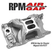 Edelbrock RPM Air Gap Intake Manifold - Chrysler 340/360 1992 On, ED7577