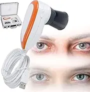 Iris Analysis Camera,5 Million Pixel High Resolution 2560 * 1920 Usb2.0 Interface Iriscope Diagnostic Eye Camera with HD 30x Iris Lens,Iris Magnifier Eye Iris Camera Easy Eye Examination