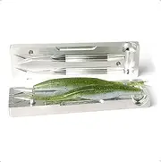 best_nj Soft Plastiс Mold Lure Making Injection Molds Fishing Lures Zoom Salty Super Fluke 5'' Two Cavity Aluminium