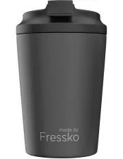 [Made by Fressko] Reusable Cup | Camino | Coal | Stainless Steel | 340ml/12oz