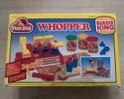 NEW 1988 Kenner Restaurant Burger King Whopper Play Doh Playset Sealed in Box