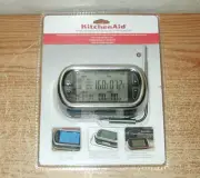 NEW KITCHENAID WIRELESS REMOTE TIMER AND THERMOMETER FOR OVEN AND GRILL USE