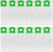 12 Pack Vacuum Cleaner Bags for Sebo Airbelt K Series, 6629AM Vacuum Filter Bag for Sebo Vacuum Cleaner, Replacement Vacuum Bags for Sebo K1/K3