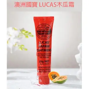 【LUCAS】木瓜霜神奇萬用霜25g(x6)