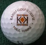 Kahili Golf Club Titleist logo ball new #2625