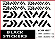 Daiwa Fishing Boat Sticker Decals Set