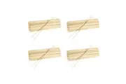 4x 100pc Eterna BBQ Kebab Bamboo Skewers Sticks Cooking Grilling Accessory 25cm