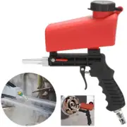 Air Sandblasting Gun Compressor Handheld 1/4" Sand Blaster Shot Media Blasting