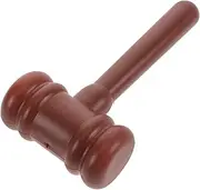 Kisangel Judge Gavel for Mini Plastic Hammer Role for Halloween Cosplay and Lawyer Costume Safe Design for Creative Exploration and Roleplaying Activities