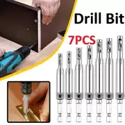 Self Centering Drill Bit Hardware Hinge Drill Bit Set Hole Tool Core Door Drawer